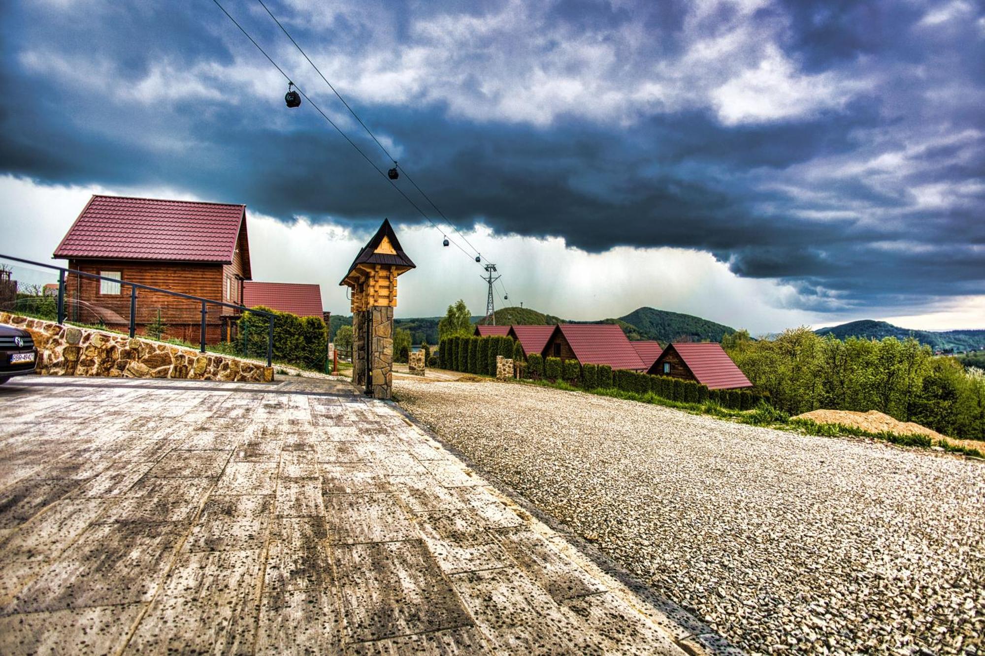 Santa Angela Solina Centrum - Domki Exteriér fotografie